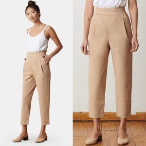 Aday Portfolio Tailored Pants in Latte Size Small